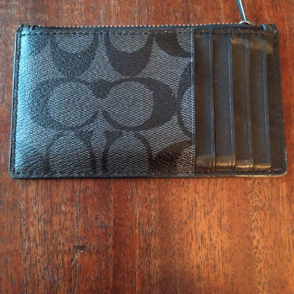 Coach Card and Zipper Wallet